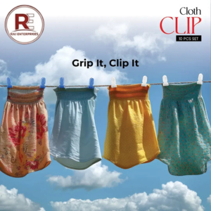 Daily Use Cloth Clips (10 Pcs Set) - Image 2