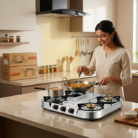 Glen 4 burner gas stove