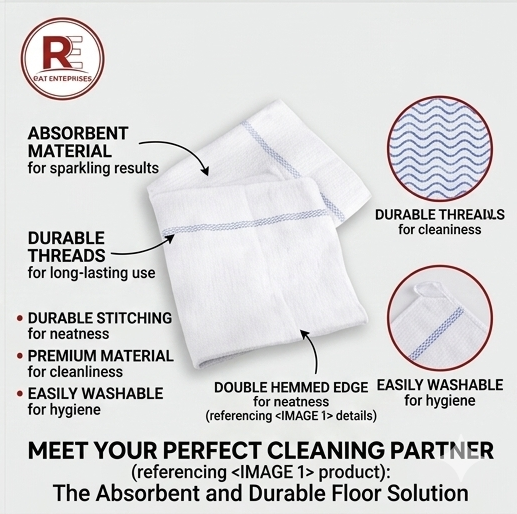 Superior Floor Cleaning Cloth (2 Pcs Set) - Image 2