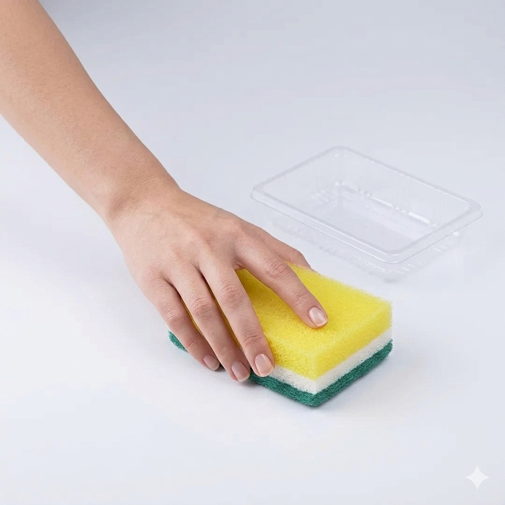 Sandwich Sponge Scrub – 3 Layer - Image 2