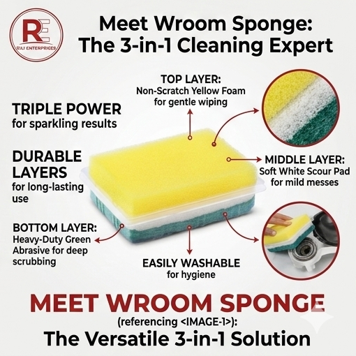 Sandwich Sponge Scrub