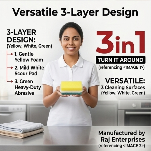 Sandwich Sponge Scrub