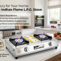 Medium Butterfly 2-burner gas stove